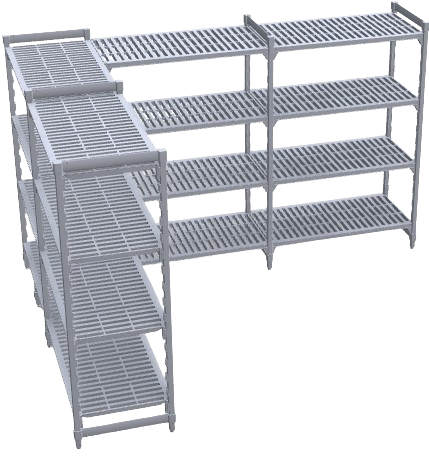 L shaped Easily Create A Simple Design With Shelving Units In A L shaped Easily Create A Simple Design With Shelving Units In A