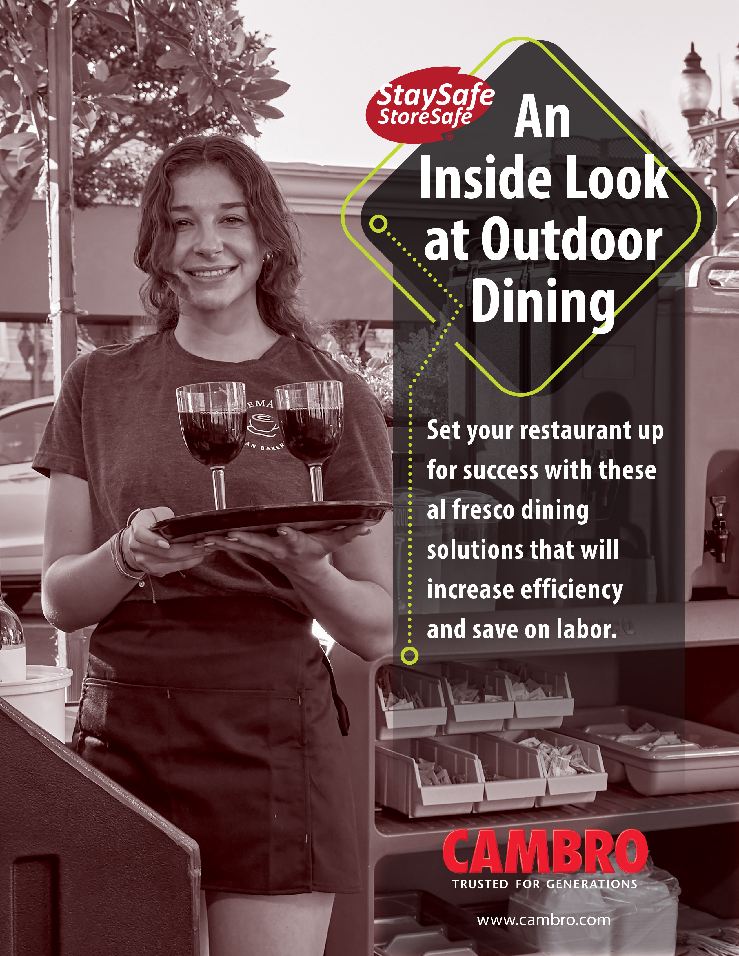 Outdoor dining safe deals